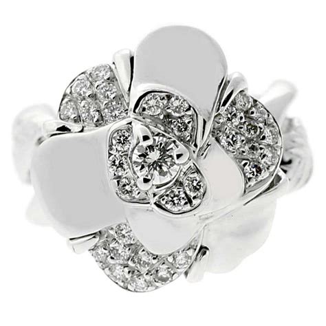 chanel flower ring replica|chanel fine jewelry rings.